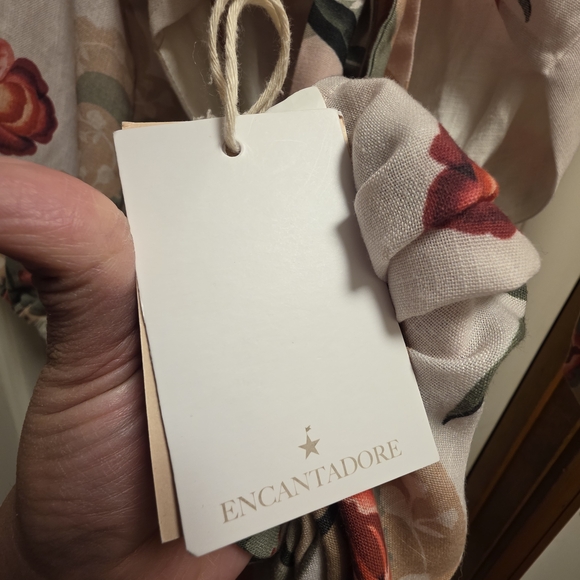 IRREGULAR Anthropologie Encantadore Renata Tropic Maxi Dress Size M - Picture 9 of 11